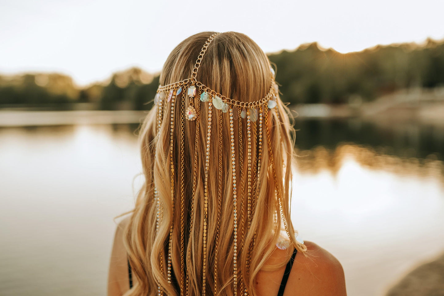 Golden Goddess Belly Chain Belt Festival Waist Jewelry
