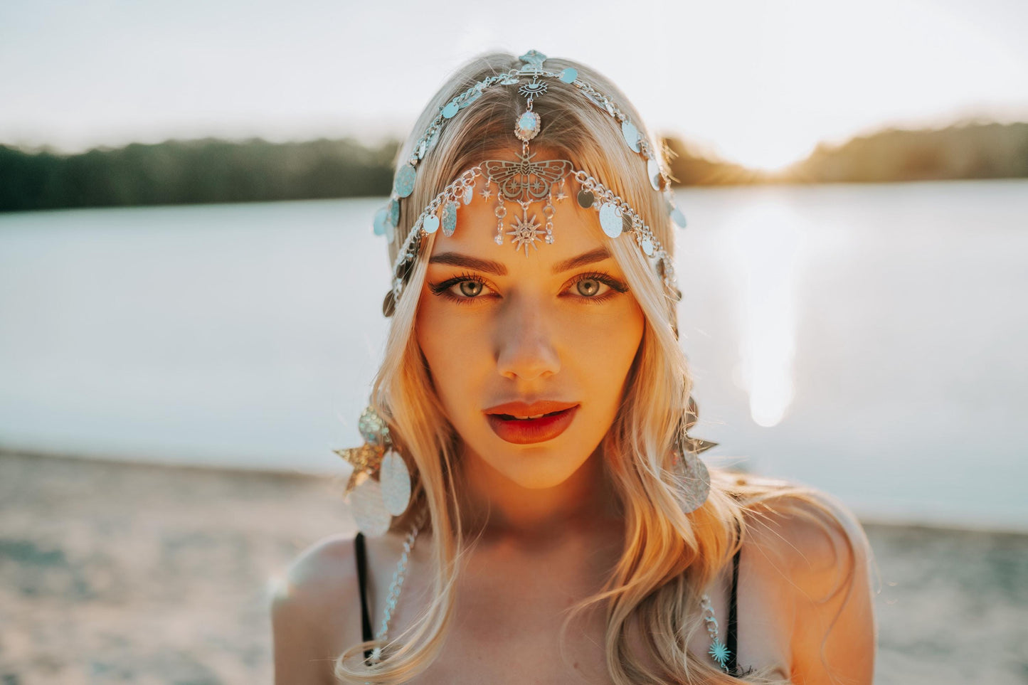 Celestial Star Belly Chain Festival Belt Silver Body Jewelry
