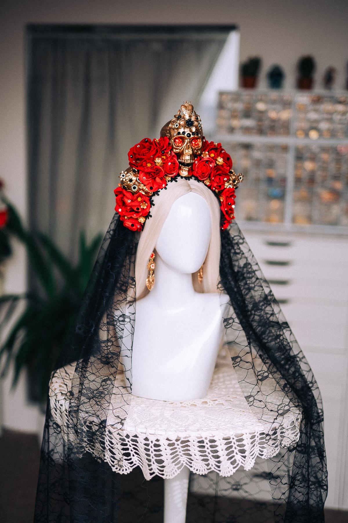 La Catrina Rib Cage Harness, Día de los Muertos Body Jewelry, Gold Sacred Heart Chest Piece, Catrina Body Harness