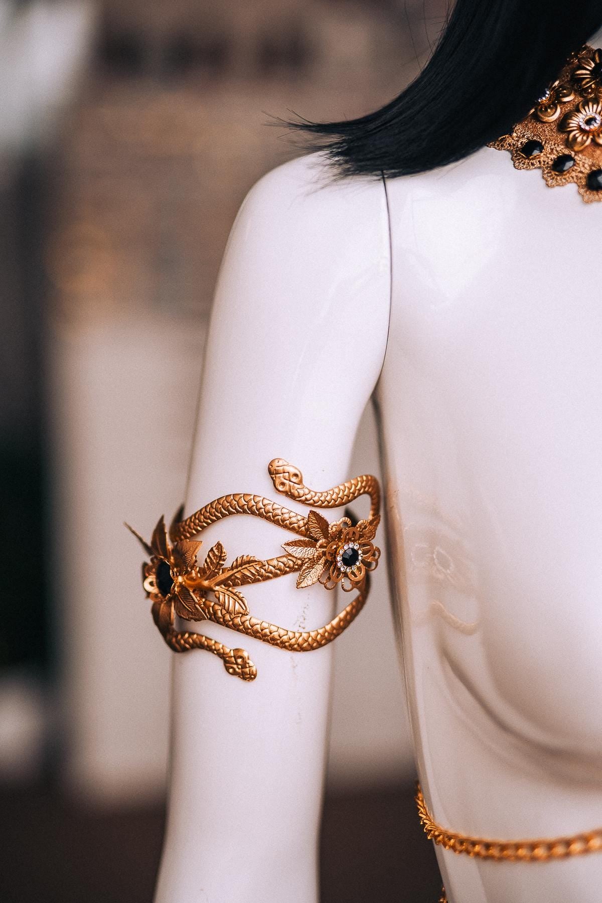 Cleopatra Finger Claws Hand Jewelry, Egyptian Hand Chain, Gold Finger Armor, Egyptian Queen Costume, Pharaoh Goddess Accessories