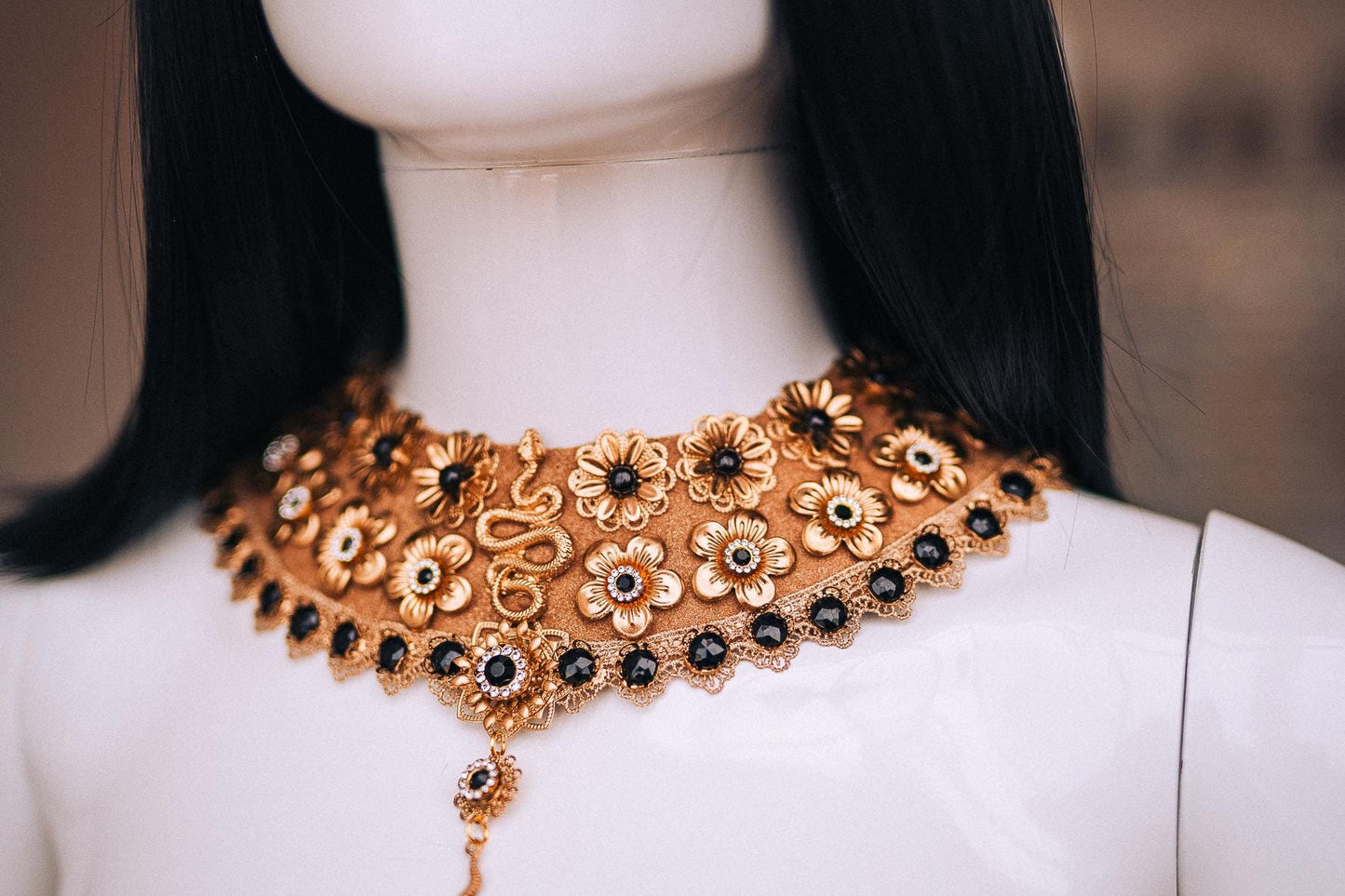Cleopatra Upper Arm Cuffs, Egyptian Snake Armlets, Gold Arm Jewelry, Egyptian Queen Costume, Pharaoh Goddess Accessories
