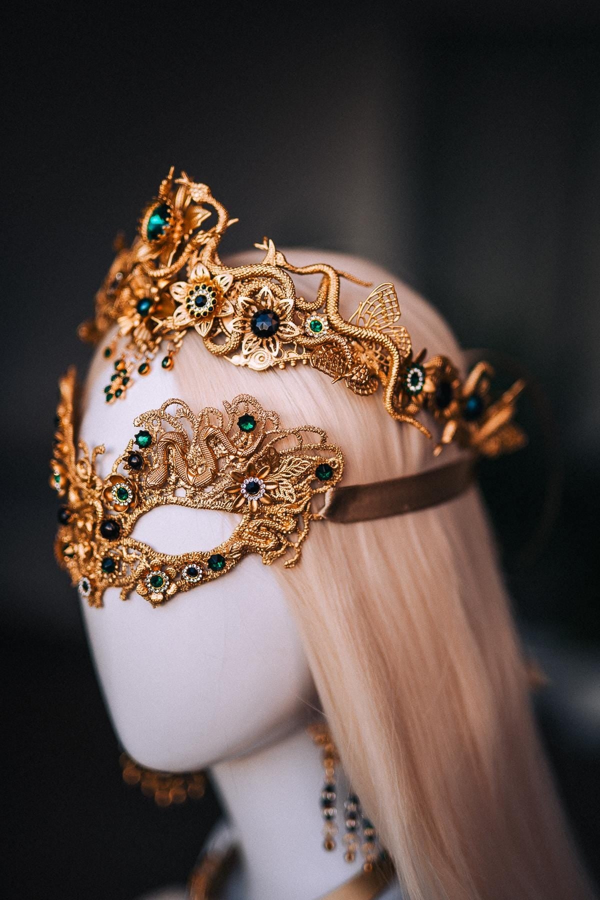 Medusa Arm Cuff, Gold Snake Arm Cuff, Greek Goddess Jewelry, Serpent Arm Jewelry, Medusa Costume Accessory