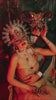 Golden Masquerade Mask With Pearls Luxury Carnival Costume Accessory