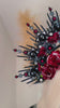 Gothic Morticia Addams Crown Black Red Gold Dark Queen Headpiece Halloween Costume