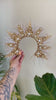 Beige Halo Crown, Halo Headpiece, Festival crown, Festival headpiece, Summer Outfit, Wedding Crown, Halo crown, Boho Wedding, Halo Headband