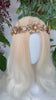 Gold Boho Tiara & Rose Gold Boho Wedding Crown, Bohemian Bridal Headpiece, Festival Bride Crown, Boho Bride Headpiece, Bridal