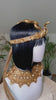 Cleopatra Solar Collar Gold Egyptian Goddess Necklace