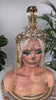 Cleopatra Cobra Crown, Egyptian Queen Crown, Gold Festival Crown, Carnival Crown, Mardi Gras Headpiece, Halloween Cleopatra Costume Crown