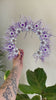 Lavender Halo Crown Halo Headpiece Festival crown Festival headpiece Silver Halo Wedding Crown Halo Boho Wedding Halo Headband