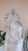 Silver sun crown, Moon crown, Halo Headpiece, Bridal Jewellery, Wedding hair accessories, Bridal headpiece, Wedding crown, Fairy crown