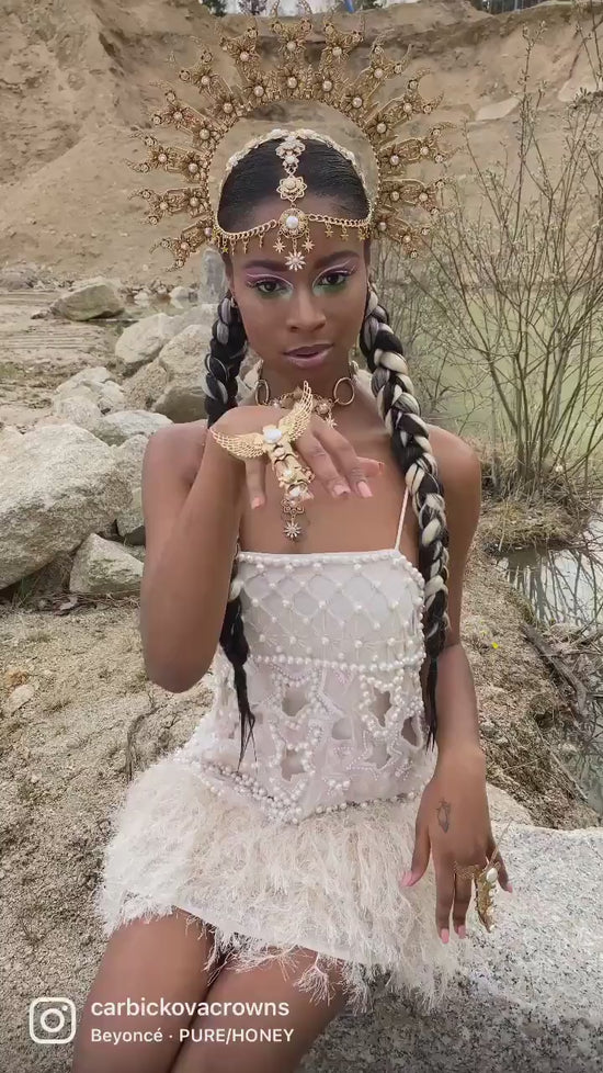 Angel Ring 1 piece, Finger Claws, Nails Jewellery, Halloween, Filigree Jewellery, Angel Wings, Gold ring, Photo props, Gold Fingers, Ring