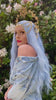 Golden Celestial Halo Crown Moon Star Goddess Bridal Festival Headpiece