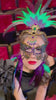 Mardi Gras Dangle Drop Earrings