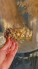 Celestial Boho Bridal Crown Crystal Flower Goddess Headpiece