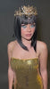 Cleopatra Tiara, Egyptian Goddess Crown, Gold Egyptian Headpiece, Snake Crown, Pharaoh Queen Costume, Egyptian Jewelry