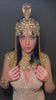 Cleopatra Necklace, Egyptian Statement Necklace, Mardi Gras Necklace, Halloween Necklace, Royal Cleopatra Jewelry, Carnival Necklace