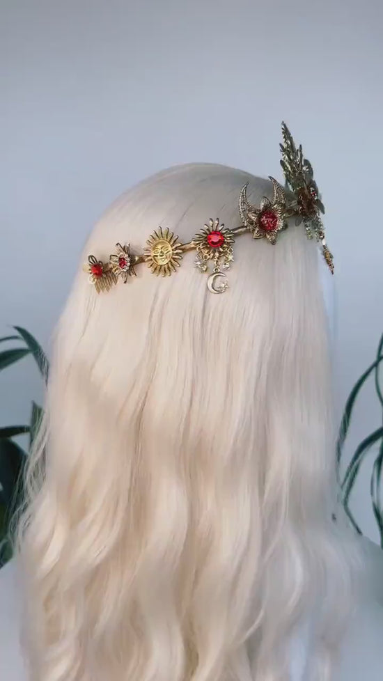 Sagittarius Zodiac Sign, Birthday headband, Birthday crown, Birthday party, Arrows, Gold crown, Gifts for her, Birthday gift, boho style