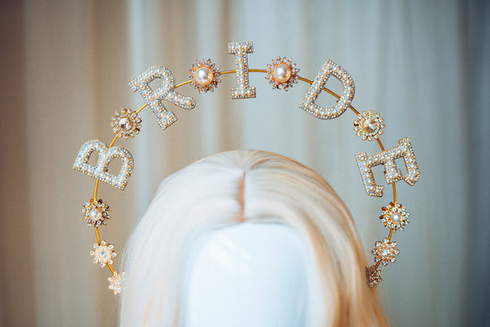 Load image into Gallery viewer, Bride To Be Halo Crown
