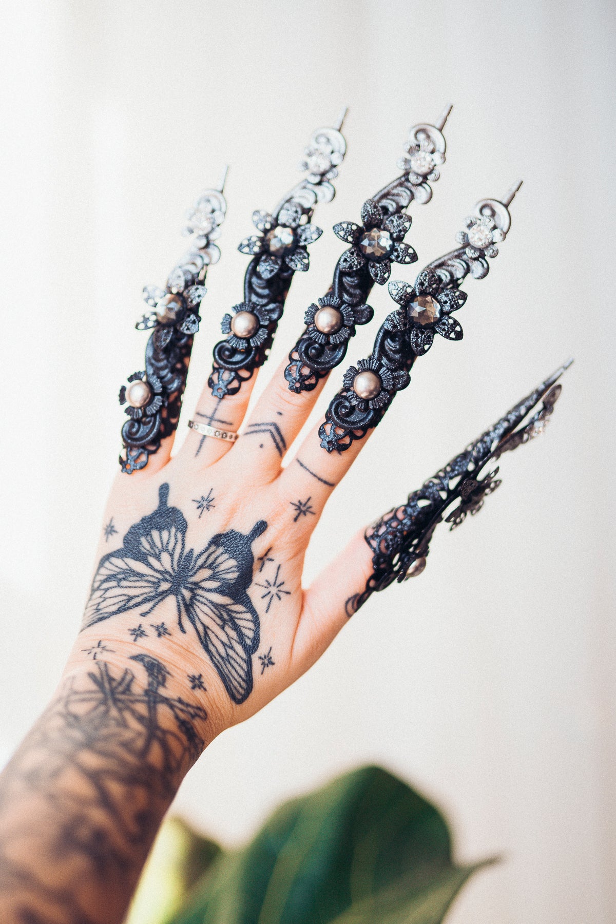 Black Finger Claws Madonna Collection