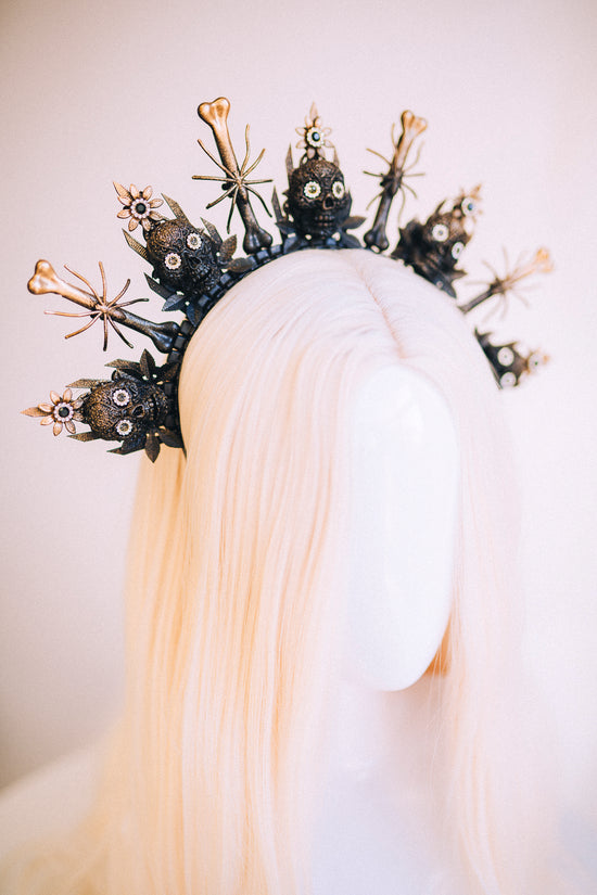 Spider Crown Halloween Costume Headpiece