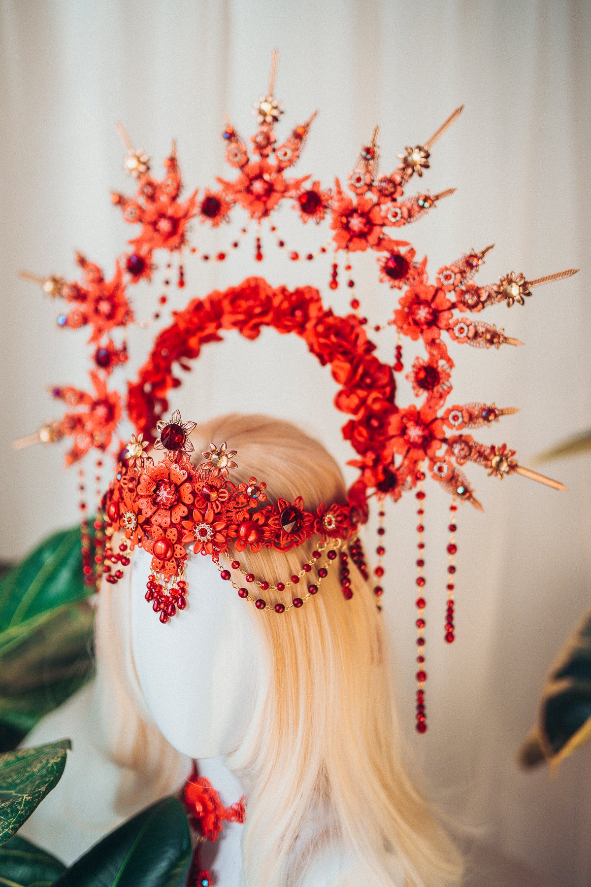 Red Halo Crown