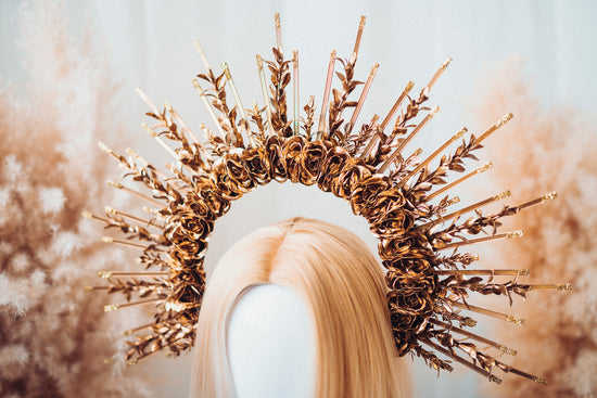 Load image into Gallery viewer, Wedding Halo Flower Crown
