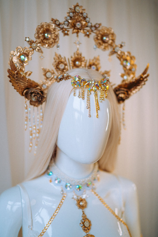 HARNESS Gold Harness Festival Fashion Body Jewelry