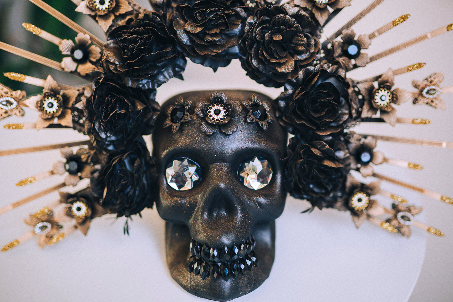 Black Sugar Skull Home Decoration Halloween