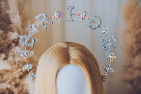 Load image into Gallery viewer, Bride To Be Halo Crown
