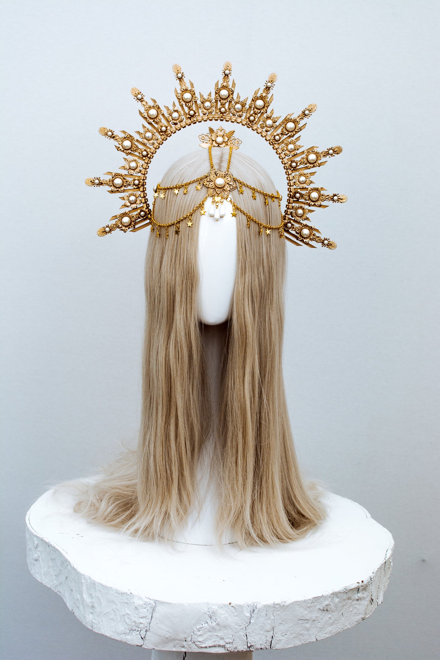 Gold Halo Crown