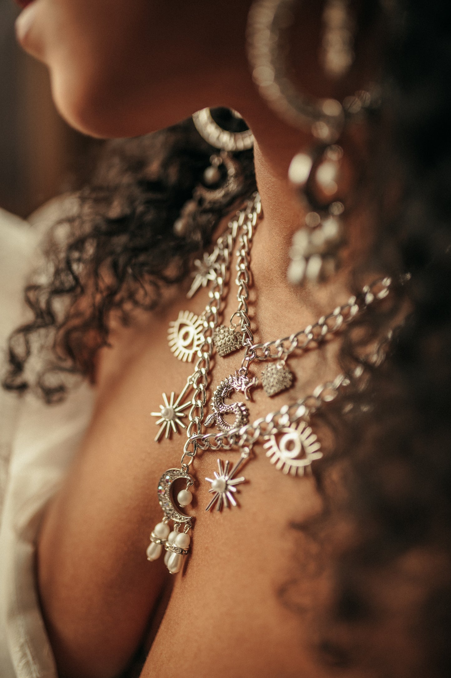 Silver Boho Necklace