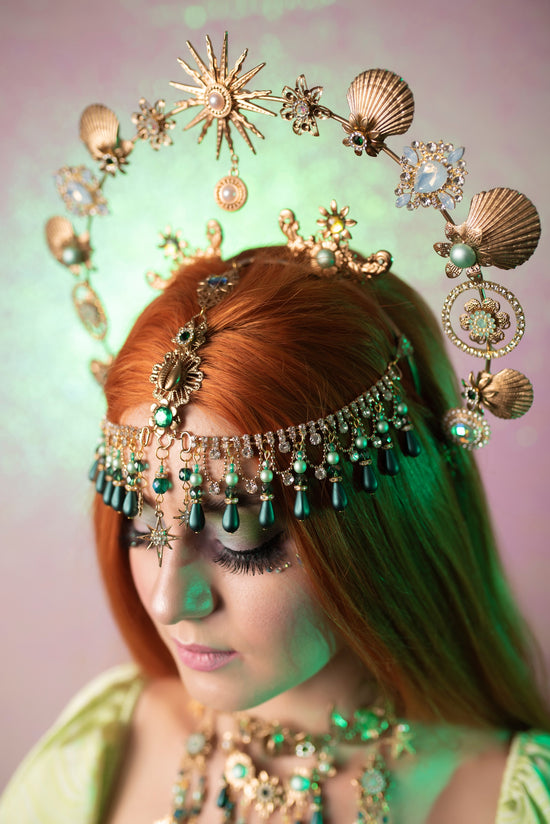 Load image into Gallery viewer, Mermaid Halo Crown
