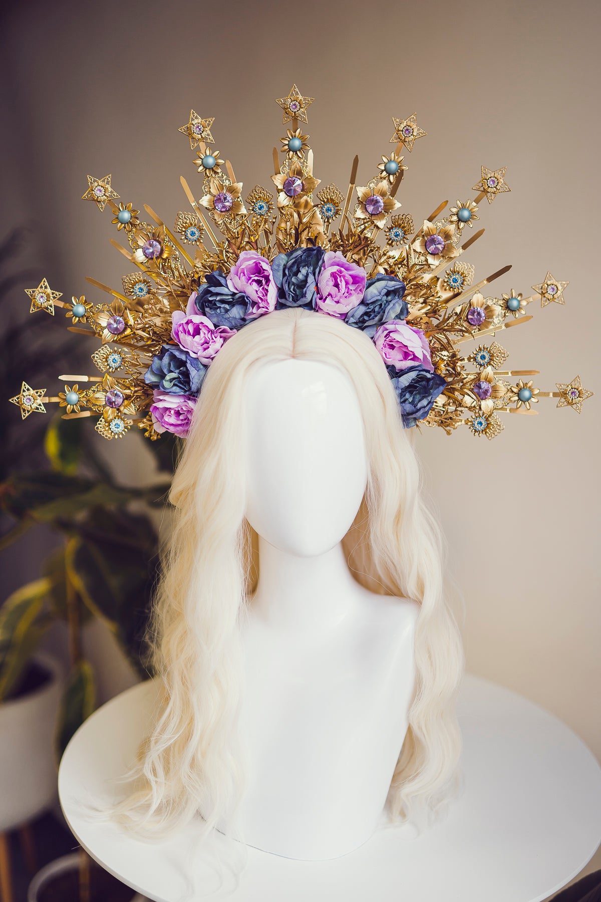 Flower Halo Sun Jewellery Celestial Headpiece