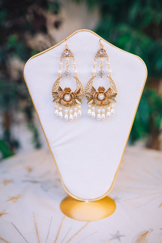 Celestial Earrings Gold Jewellery