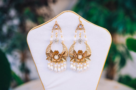 Celestial Earrings Gold Jewellery
