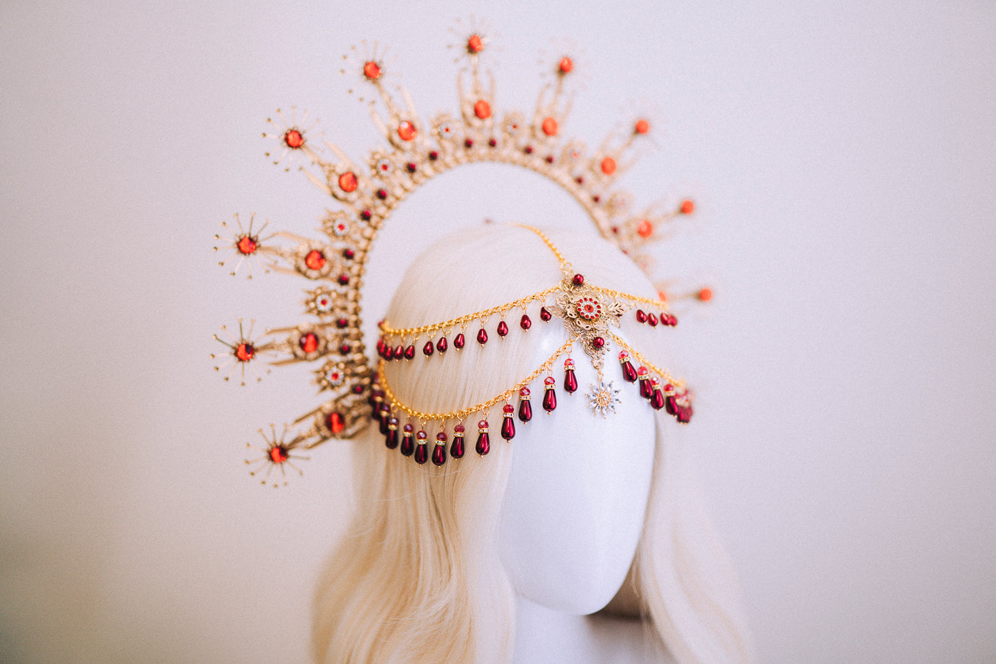 Gold Halo Crown
